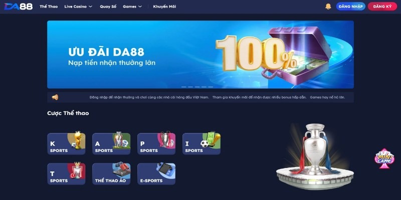 Giao diện website thân thiện